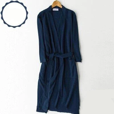 Peignoir Homme Gaufré – Image 3