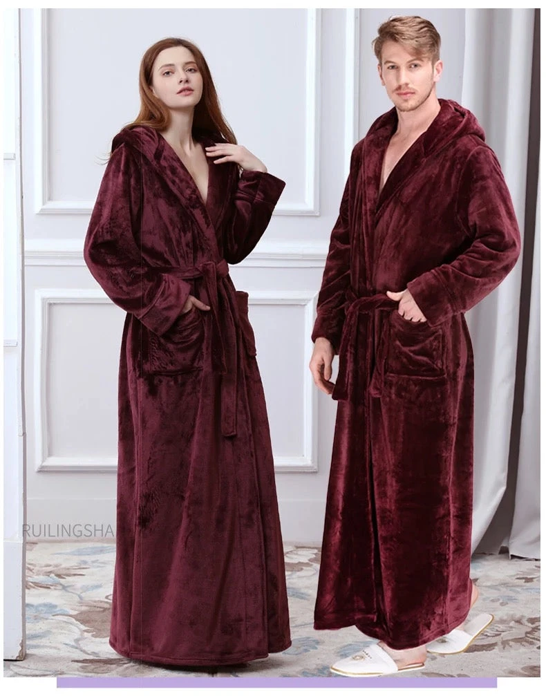 Peignoir Épais Homme Polaire – Image 2