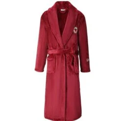 Peignoir Corail Éclatant En Polaire