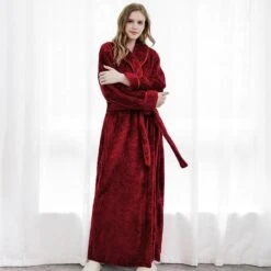 Peignoir Femme Bordeaux