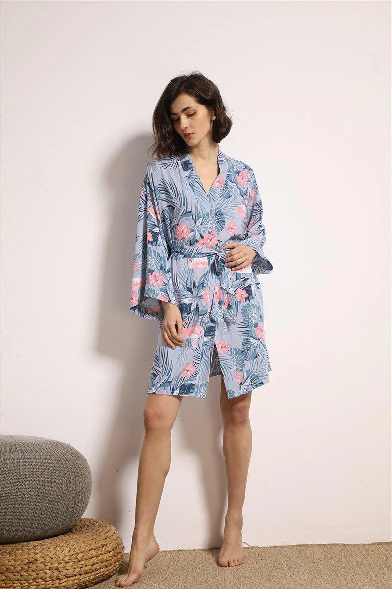 Peignoir Satin Kimono â Image 2