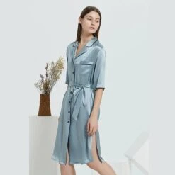 Peignoir Soie Elégant