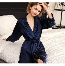 Peignoir Soie Femme Luxe
