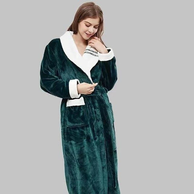 Peignoir Doux En Polaire Pour Femme – Image 3