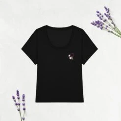 Haut Noir Femme Coton Bio