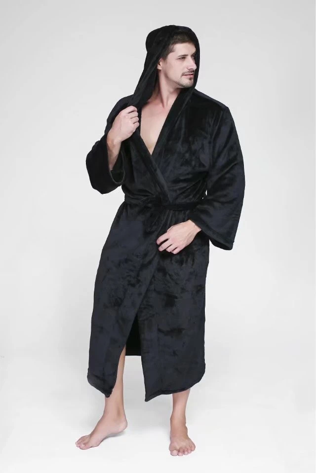 Peignoir Long Homme Capuche – Image 4