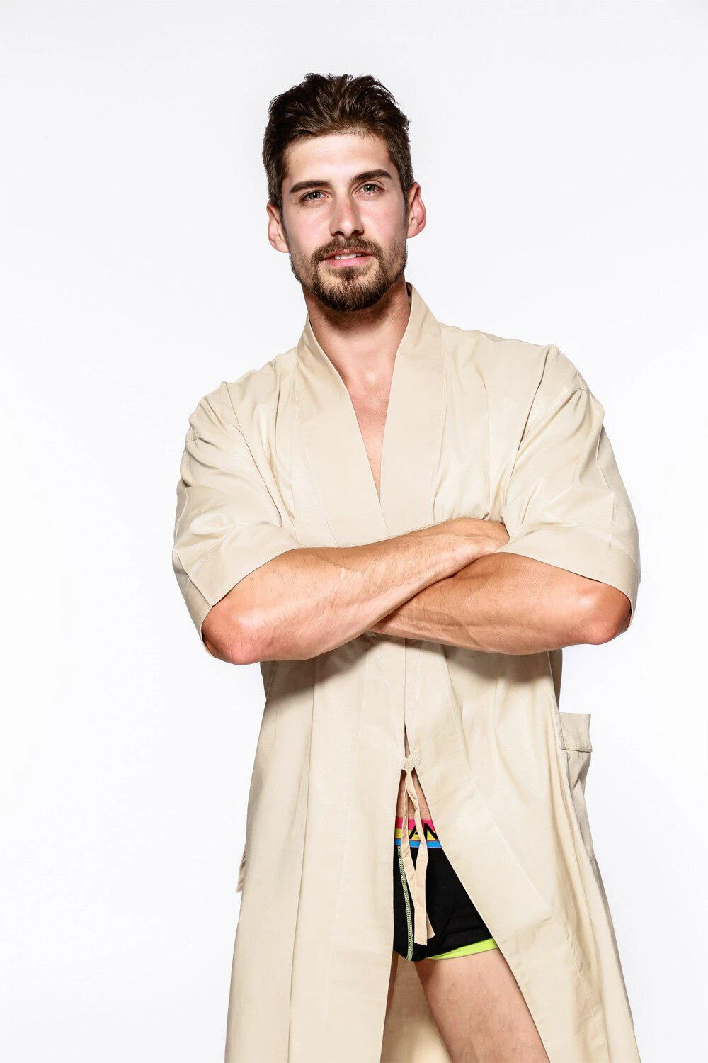 Peignoir Homme Coton Léger – Image 5