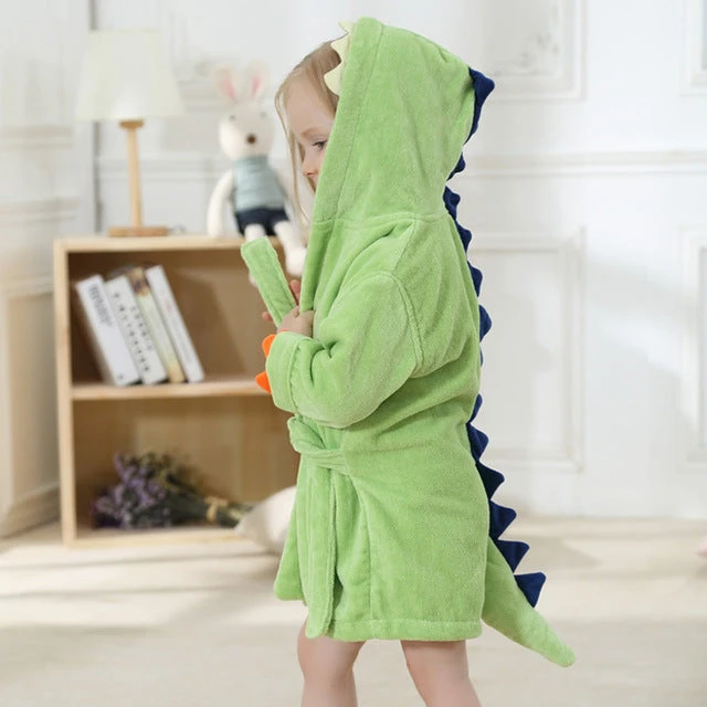 Peignoir Enfant Dinosaure