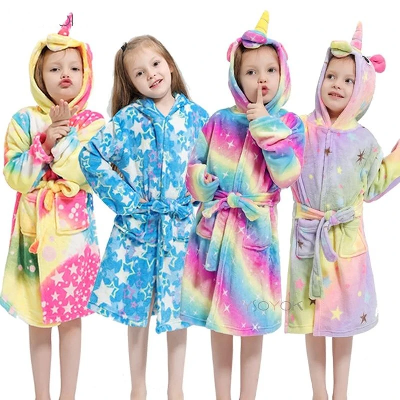 Peignoir Enfant Licorne 6 Ans – Image 2