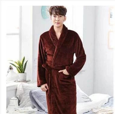 Peignoir Homme Chocolat – Image 2