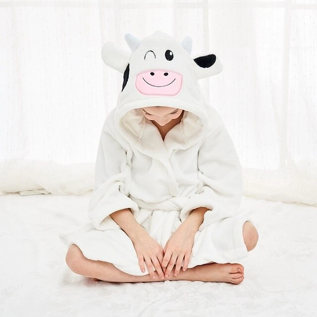 Peignoir Enfant Blanc