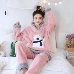 Pyjama En Pilou Pilou Rose