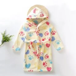 Peignoir Bain Coton Fille