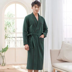 Peignoir Homme Vert Foncé