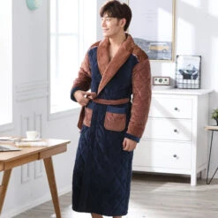 Peignoir Homme Matelassé