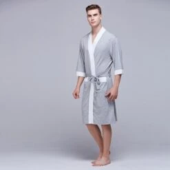 Peignoir De Bain Homme Microfibre