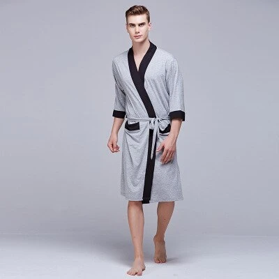 Peignoir Homme Microfibre