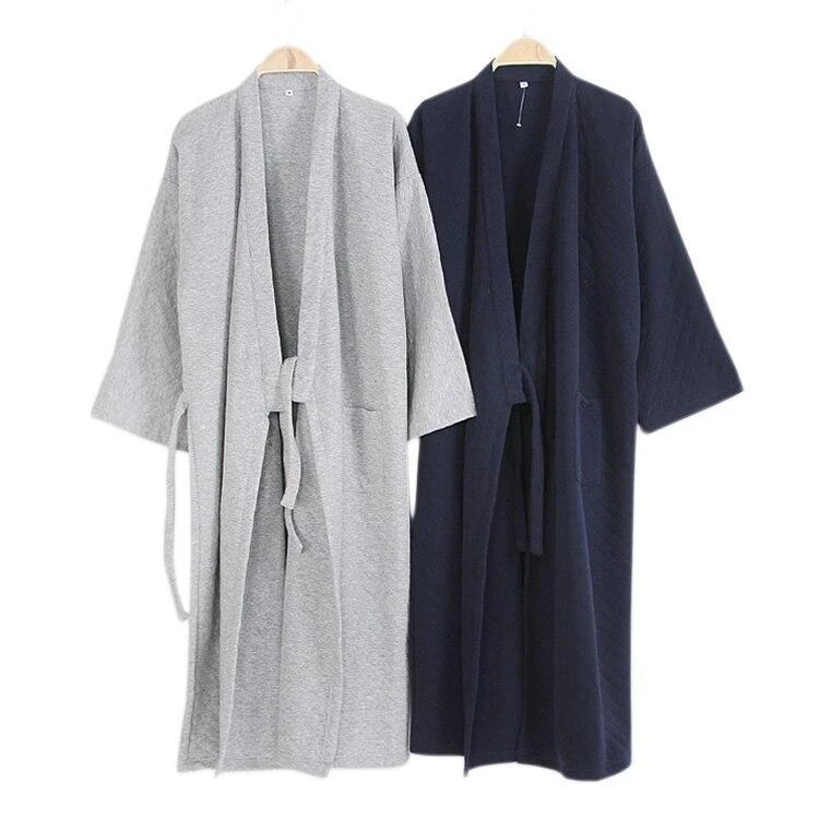 Peignoir Kimono Homme Coton – Image 4