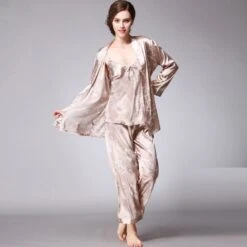 Pyjama Satin Rose Champagne