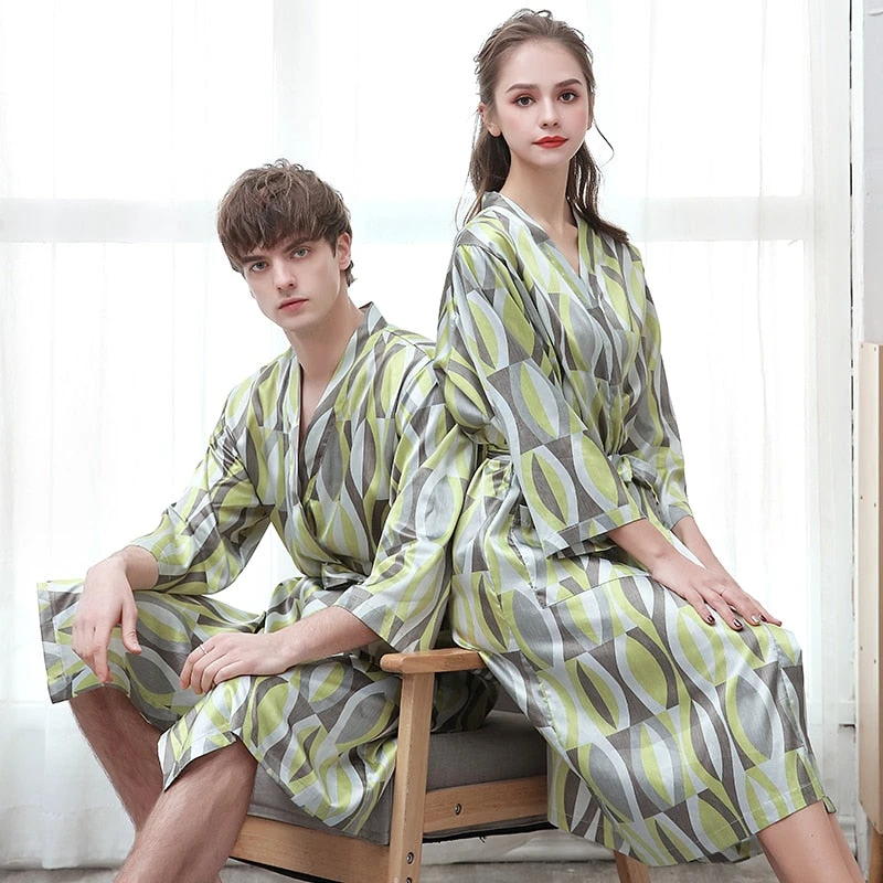 Peignoir Kimono Homme Japonais – Image 2