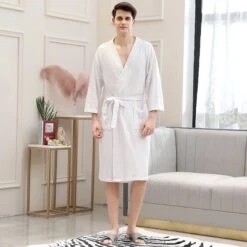 Peignoir De Bain En Coton Homme