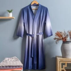 Peignoir Homme Oversize Bleu