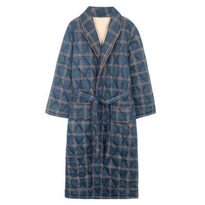 Peignoir Homme Carreaux