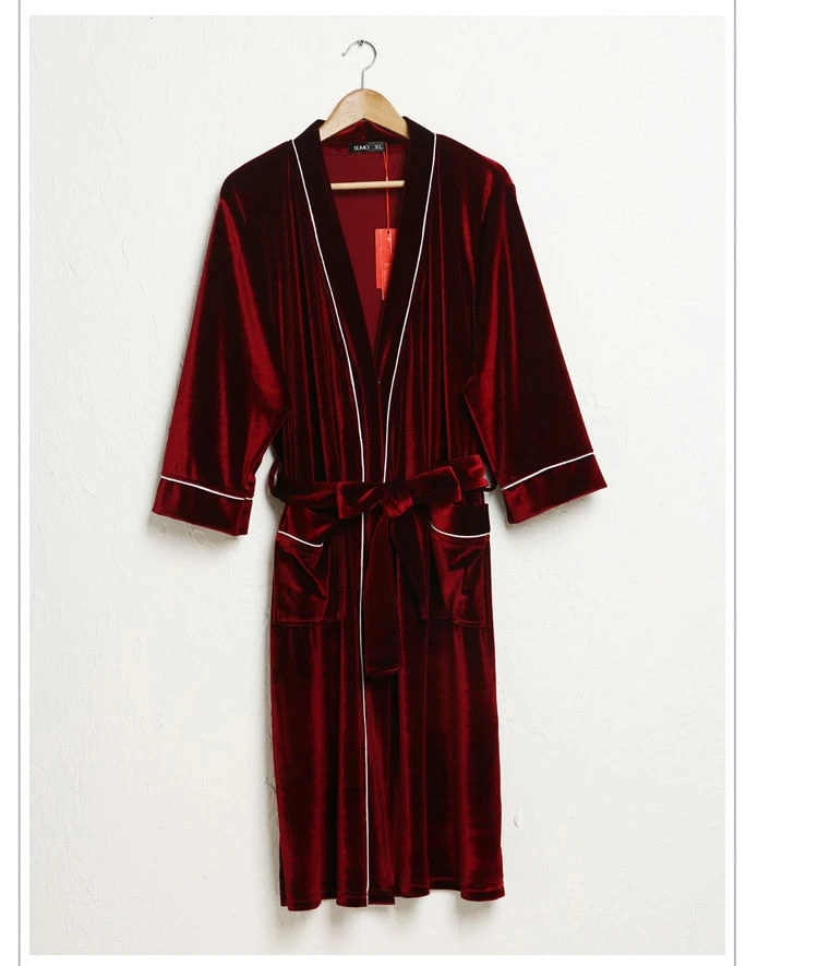 Peignoir En Velours Homme – Image 4