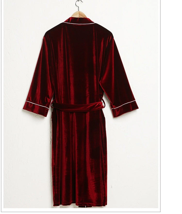 Peignoir En Velours Homme – Image 3