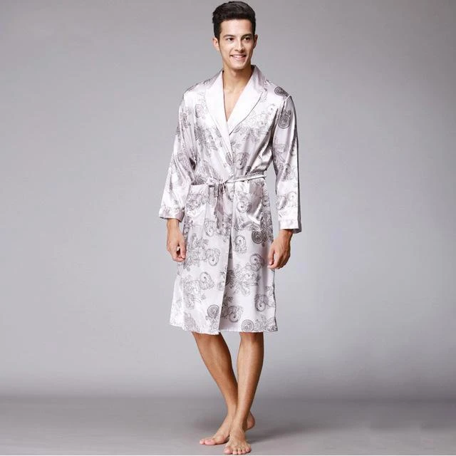 Robe De Chambre Homme Satin